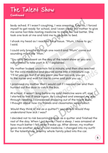 Lesson Zone AU - The Talent Show