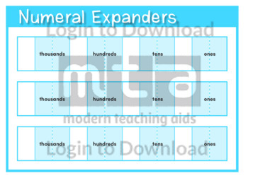Numeral Expanders Template