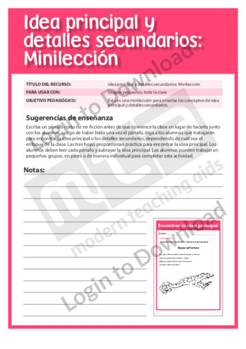 101659S03_LecturaporáreadecontenidosIdeaprincipalydetallessecundariosMinilección01