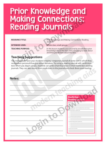 Reading Journals