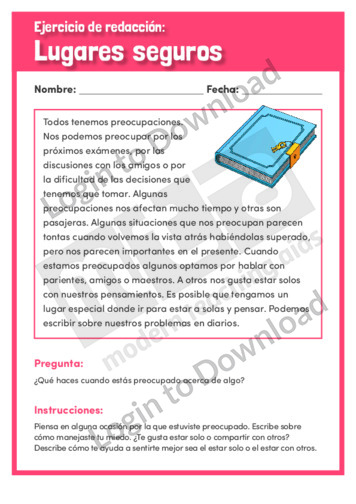 Lesson Zone AU - Safe Places