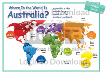 Where In the World Is Australia?