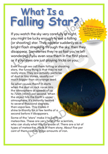 What Is a Falling Star?