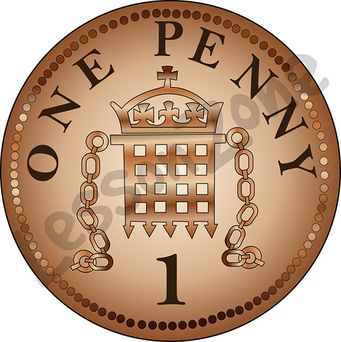 United Kingdom, 1p coin