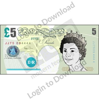 Lesson Zone AU - United Kingdom, £5 note