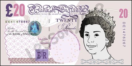 United Kingdom, £20 note