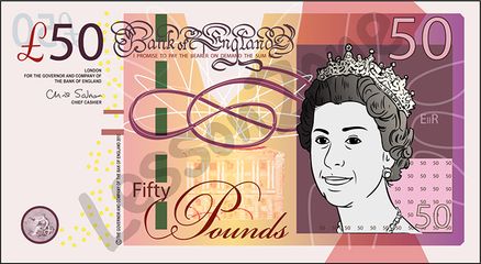 United Kingdom, £50 note