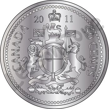 Canada, 50c coin