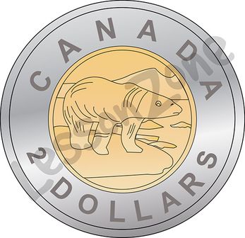 Canada, $2 coin