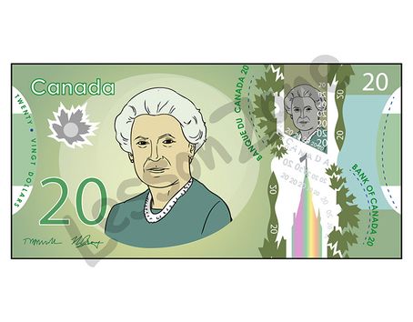Canada, $20 note