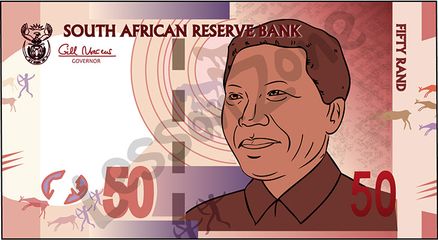 South Africa, 50 rand note