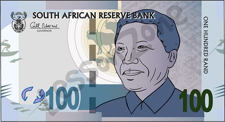 South Africa, 100 rand note
