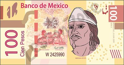 Mexico, $100 note