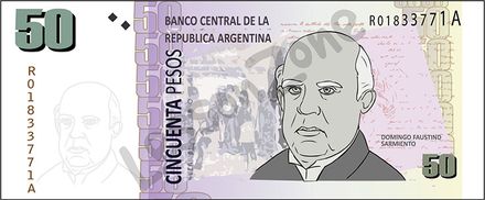 Argentina, $50 note