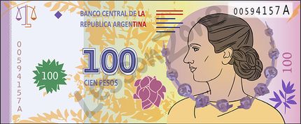 Argentina, $100 note