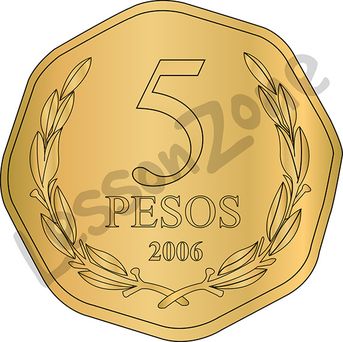 Chile, 5c coin