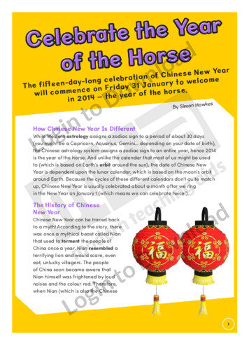 Celebrate the Year of the Horse