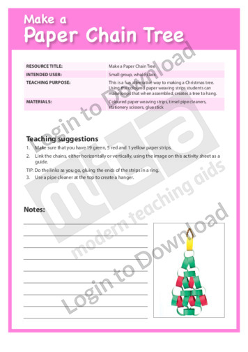 Make a Paper Christmas Tree