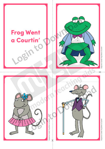 Frog Went a Courtin’