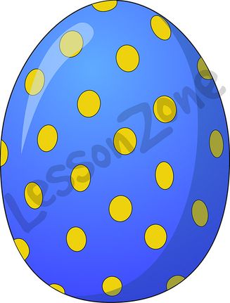 Spotty Easter egg