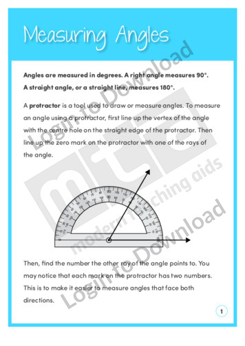 Measuring Angles (Level 5)