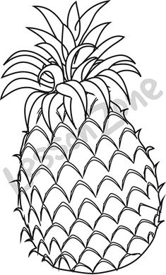 Pineapple B&W