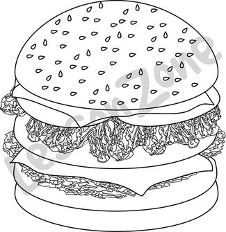 Hamburger B&W