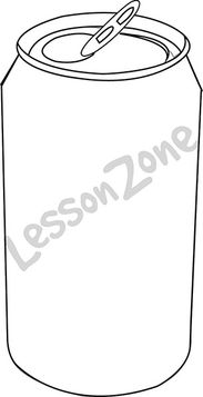 Lesson Zone AU - Soda can B&W