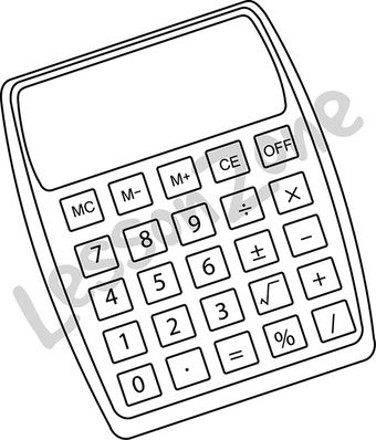 Calculator B&W