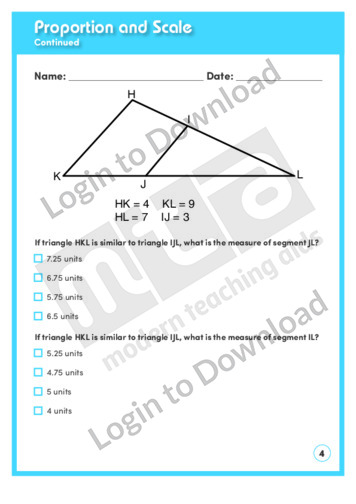 Lesson Zone AU - Proportion and Scale