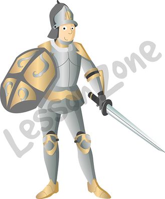 Knight in armor
