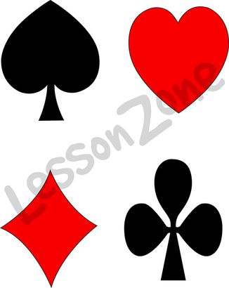 Playing card suits