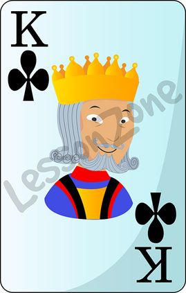Playing card King of Clubs
