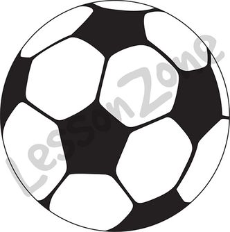 Soccer ball B&W