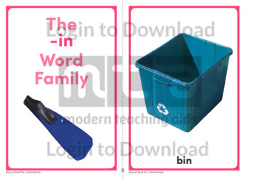The -in Word Family