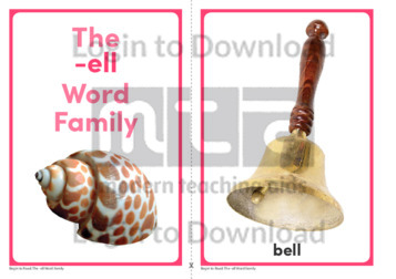 The -ell Word Family
