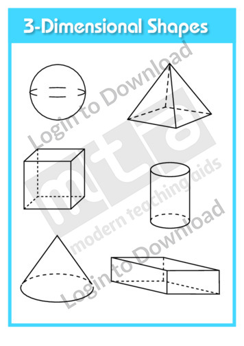 3-Dimensional Shapes (template)