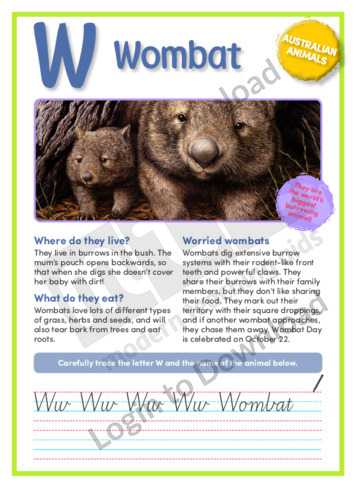 W: Wombat