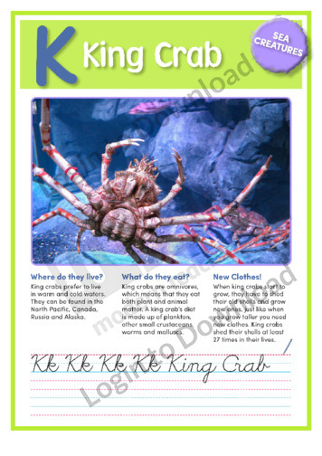 K: King Crab