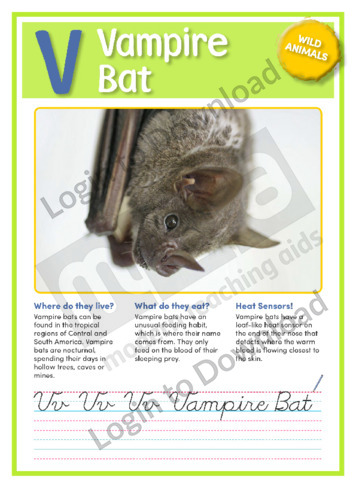 V: Vampire Bat