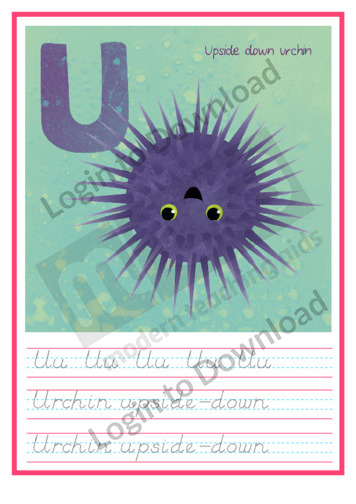 U for Urchin