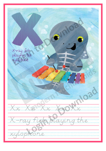 X for X-ray fish