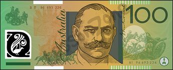 Australia, $100 note