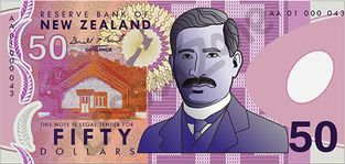 New Zealand, $50 note