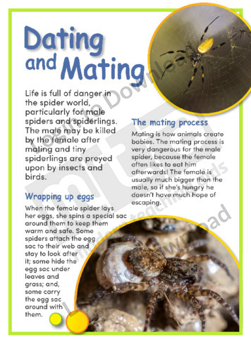 Dating and Mating