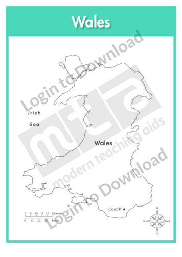 Wales (labelled outline)