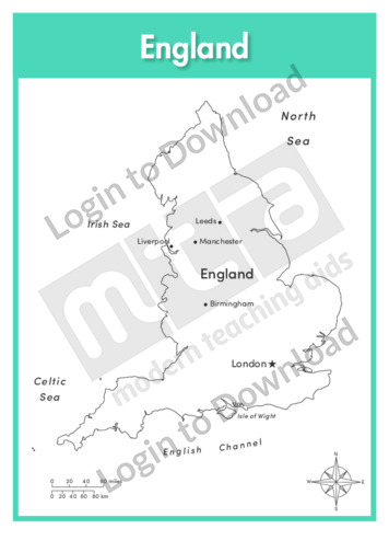 England (labelled outline)