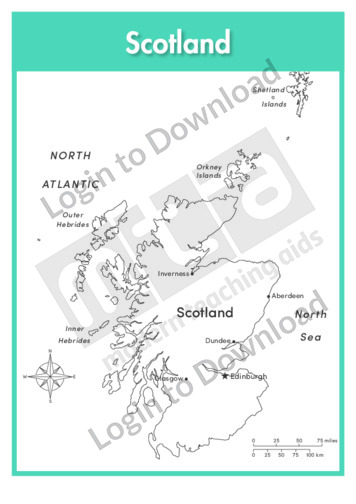 Scotland (labelled outline)