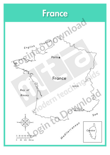 France (labelled outline)