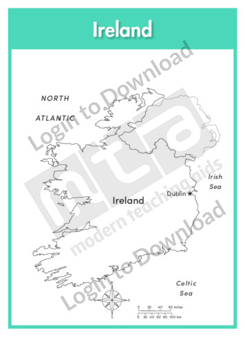 Ireland (labelled outline)